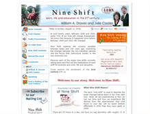 Tablet Screenshot of nineshift.com